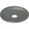 Ekena Millwork Diane Ceiling Medallion (Fits Canopies up to 5 3/8"), 18"OD x 3 5/8"ID x 1 1/8"P, Platinum CM18DIPLS - alternate 3